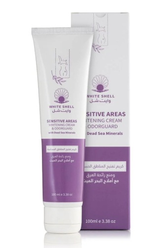 كريم وايت شيل لتفتيح المناطق الحساسة white shell