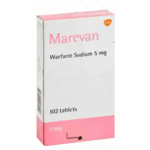 أقراص ماريفان ٥ مجم marevan 5mg