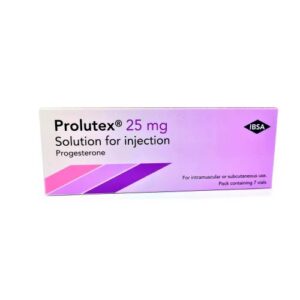 ابرة البروجسترون بروليوتكس prolutex 25 mg