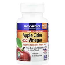 إنزيميديكا كبسولات خل التفاح (enzymedica)