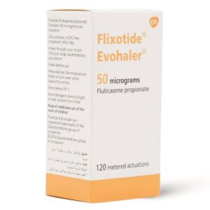 بخاخ الربو البرتقالى فليكسوتايد Flixotide