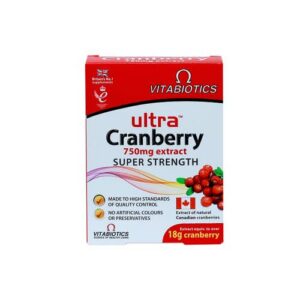 فيتابيوتك الترا كرانبيري مكمل التوت البري Vitabiotics Ultra Cranberry